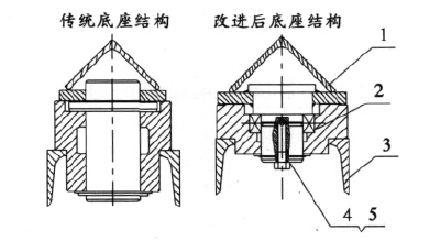 托辊底座示意图